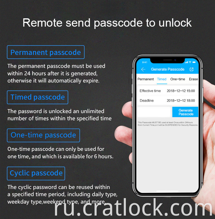 Fingerprint Apartment Lock Details